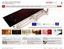 Tablet Screenshot of antaltech.es